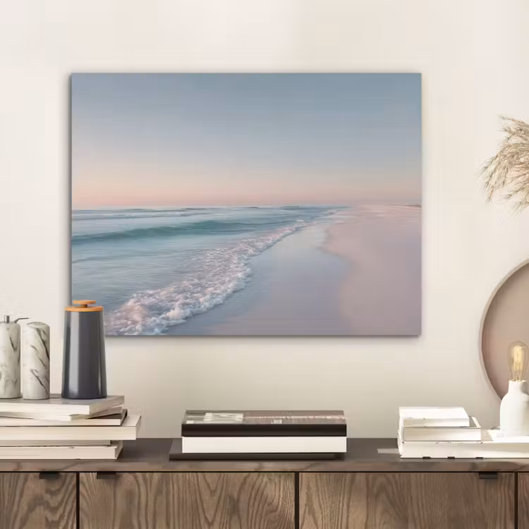 Kustlijn - Pastel - water PET vilt klein -sfeer1