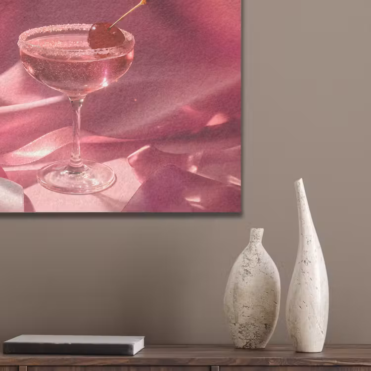 Cocktail - Pink - Luxe PET vilt klein -sfeer6_closeup