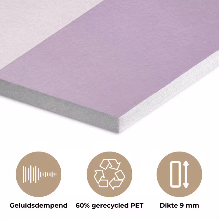 Cocktail - Paars - Minimalistisch - Citroen PET vilt klein -closeup_NL