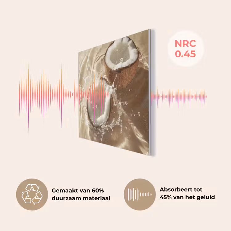 Kokosnoot - Water - Beige - Spetters PET vilt klein -USP_NL