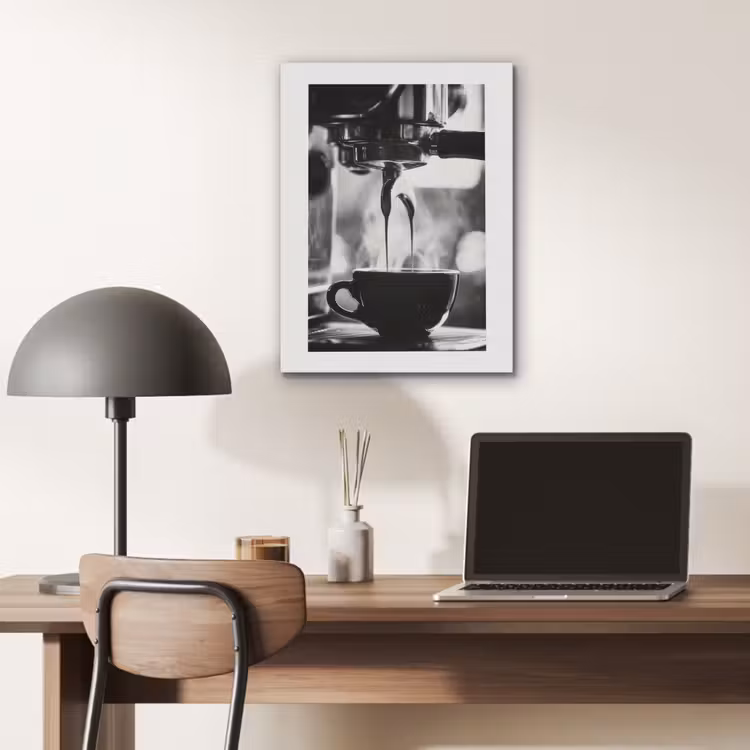 Coffee - Espresso - Koffiemachine - Kop PET vilt klein -sfeer5