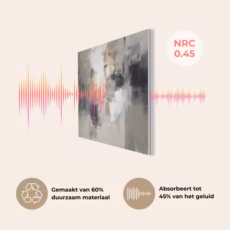 Kleurenpalet - Penseelstreken - Beige - Nevelig PET vilt klein -USP_NL