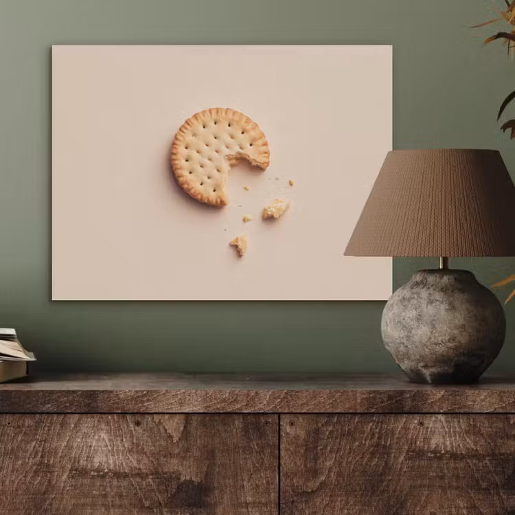 Koekje - Kruimels - beige PET vilt klein -sfeer2