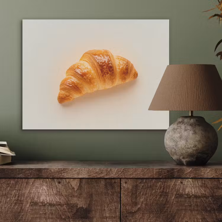 Croissant - Brood - Beige PET vilt klein -sfeer2