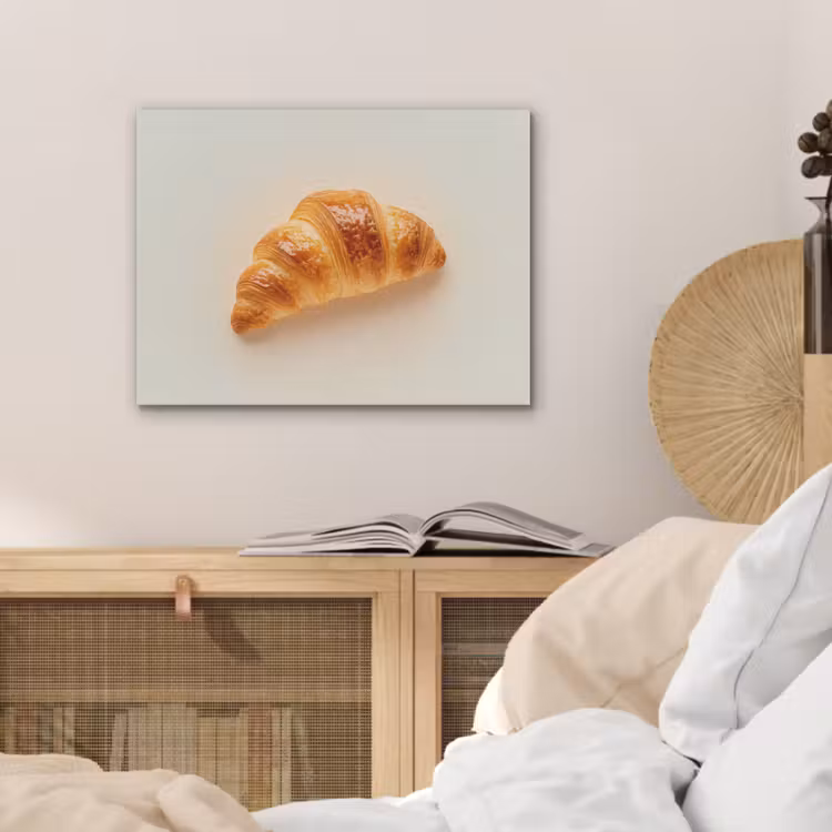 Croissant - Brood - Beige PET vilt klein -sfeer3