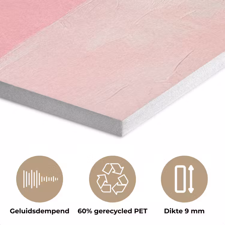 Beker - Rietje - Minimalistisch - Groen PET vilt klein -closeup_NL