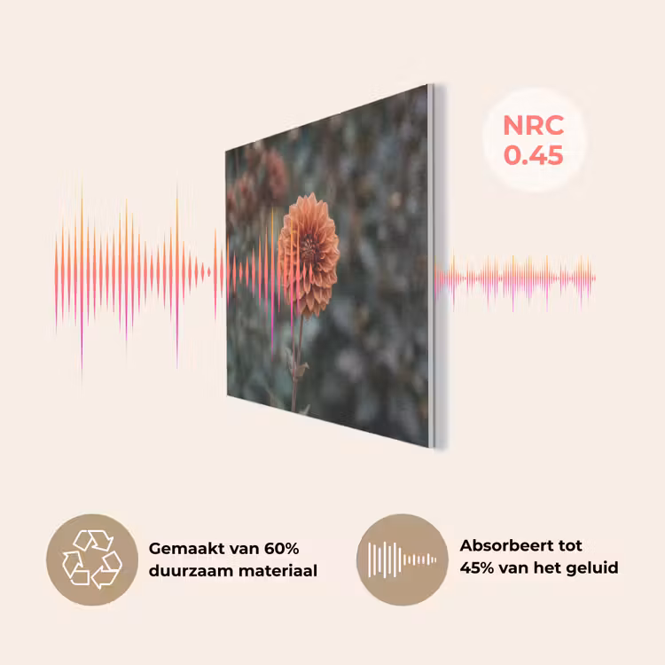Dahlia - Bloem - Natuur - Sfeervol PET vilt klein -USP_NL