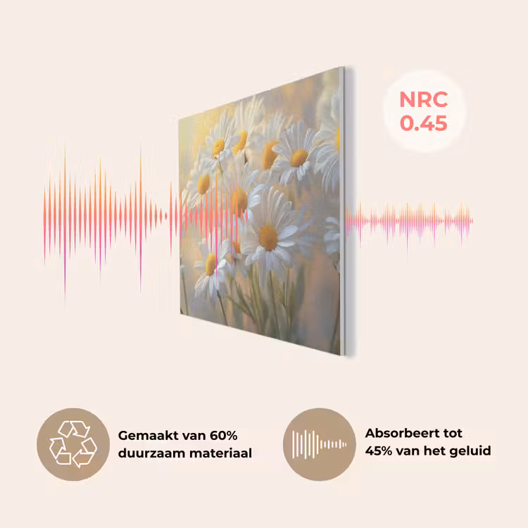 Madeliefjes - Wit - Zonlicht PET vilt klein -USP_NL