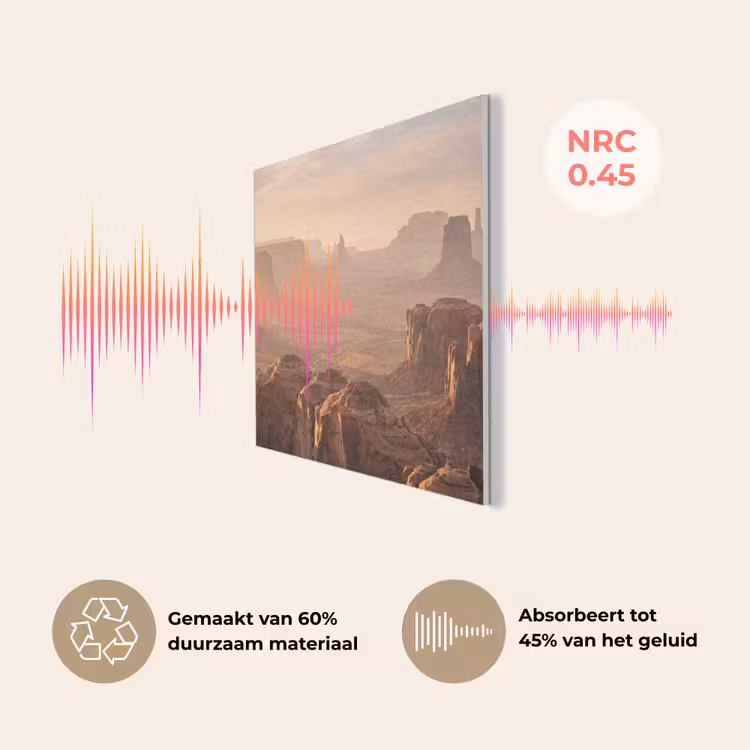 Woestijn - Landschap - Natuur PET vilt klein -USP_NL