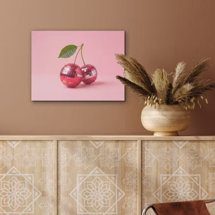 Disco - Kersen - Roze PET vilt klein -sfeer4