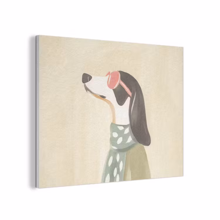 Hond - Zonnebril - Sjaal PET vilt klein -3d