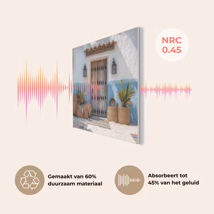 Deur - Manden - Planten PET vilt klein -USP_NL