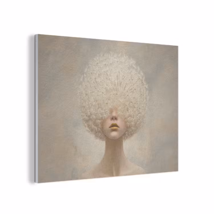 Dromerig - Beige - Paardenbloemzaadjes PET vilt klein -3d