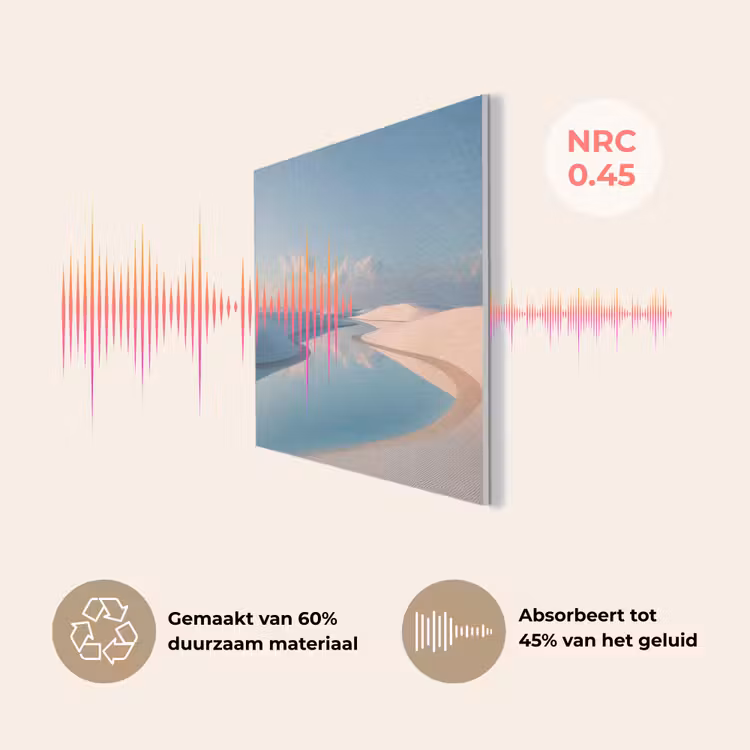 Duinen - Waterplas - Oneindige rust PET vilt klein -USP_NL