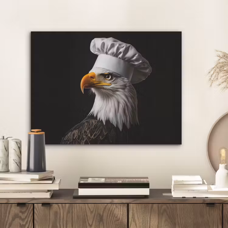 Arend -Amerika - Koksmuts - Vogel - Stoer PET vilt klein -sfeer1
