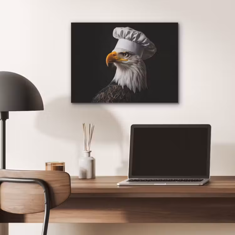 Arend -Amerika - Koksmuts - Vogel - Stoer PET vilt klein -sfeer5