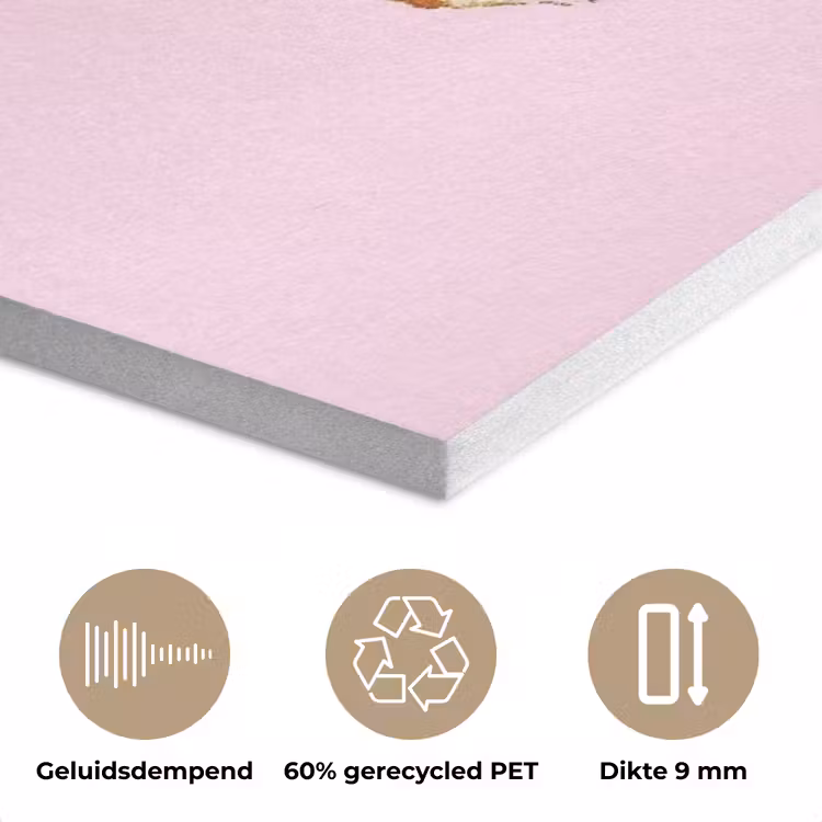 Ei - Disco - Ontbijt - Glitter PET vilt klein -closeup_NL