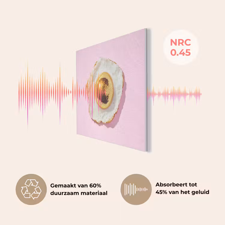 Ei - Disco - Ontbijt - Glitter PET vilt klein -USP_NL