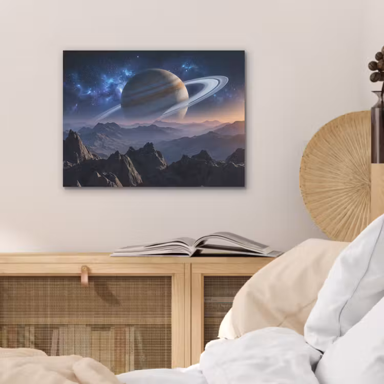 Fantasy - Kosmos - Landschap PET vilt klein -sfeer3