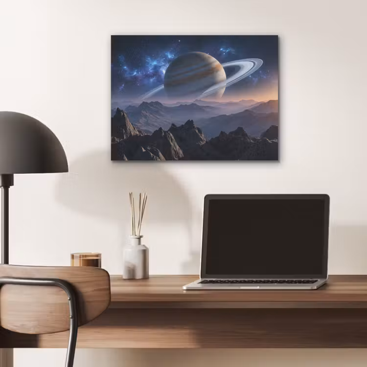 Fantasy - Kosmos - Landschap PET vilt klein -sfeer5