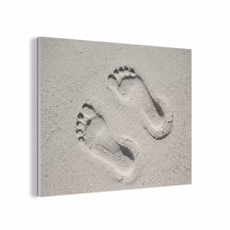 Voeten - Zand - Zee PET vilt klein -3d