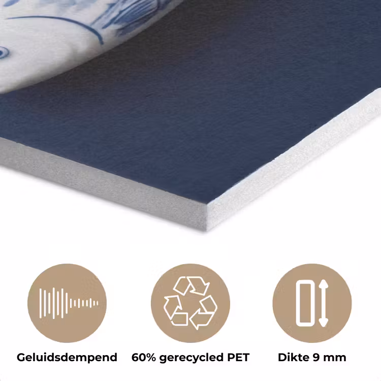 Vissen - Delfts - Blauw - Keramiek PET vilt klein -closeup_NL