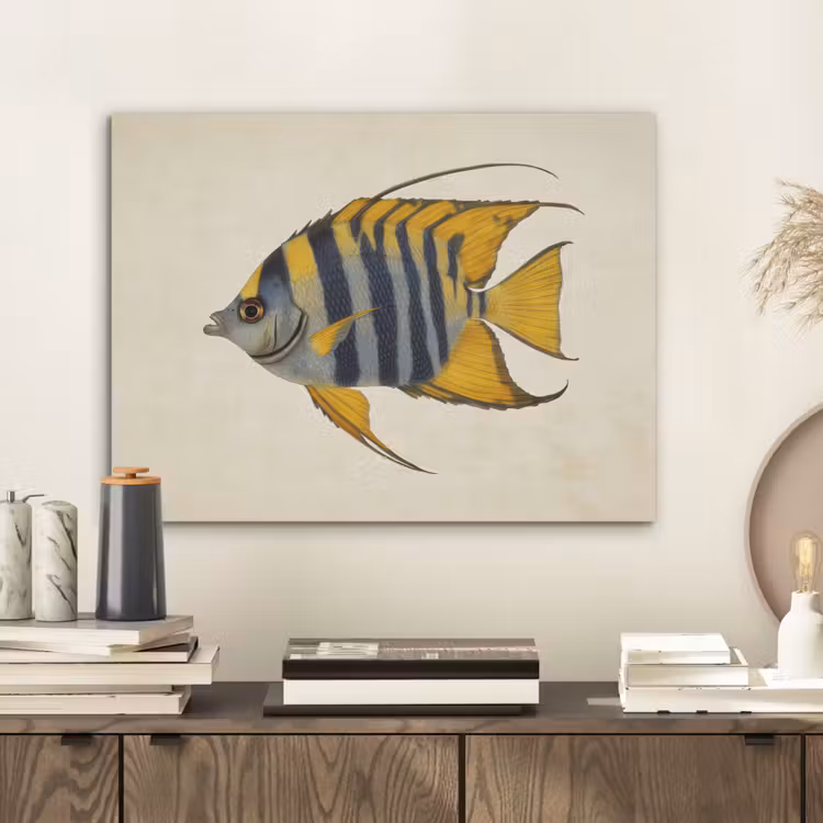 Vis - Sierlijk - Vinnen - Illustratie PET vilt klein -sfeer1