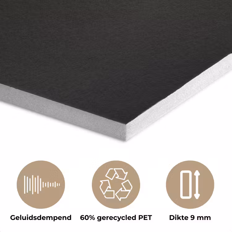 Bloembollen - Wit - Vaas - Minimalistisch PET vilt klein -closeup_NL