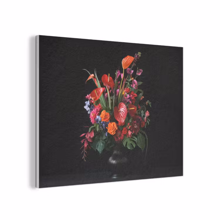 Bloemen - Boeket - Sierlijk PET vilt klein -3d