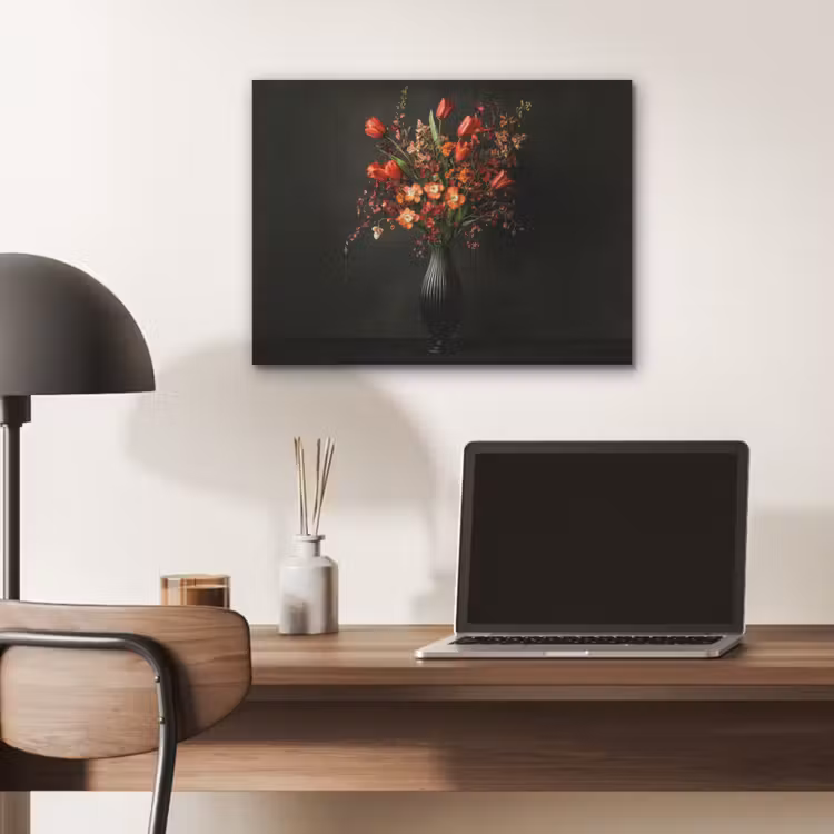 Bloemen - Takken - Boeket PET vilt klein -sfeer5