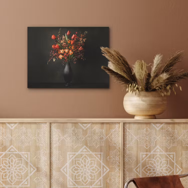 Bloemen - Takken - Boeket PET vilt klein -sfeer4