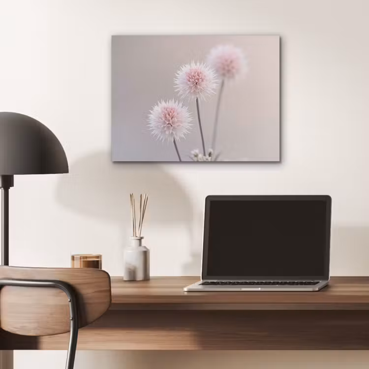 Bloemen - Bollen - Roze PET vilt klein -sfeer5