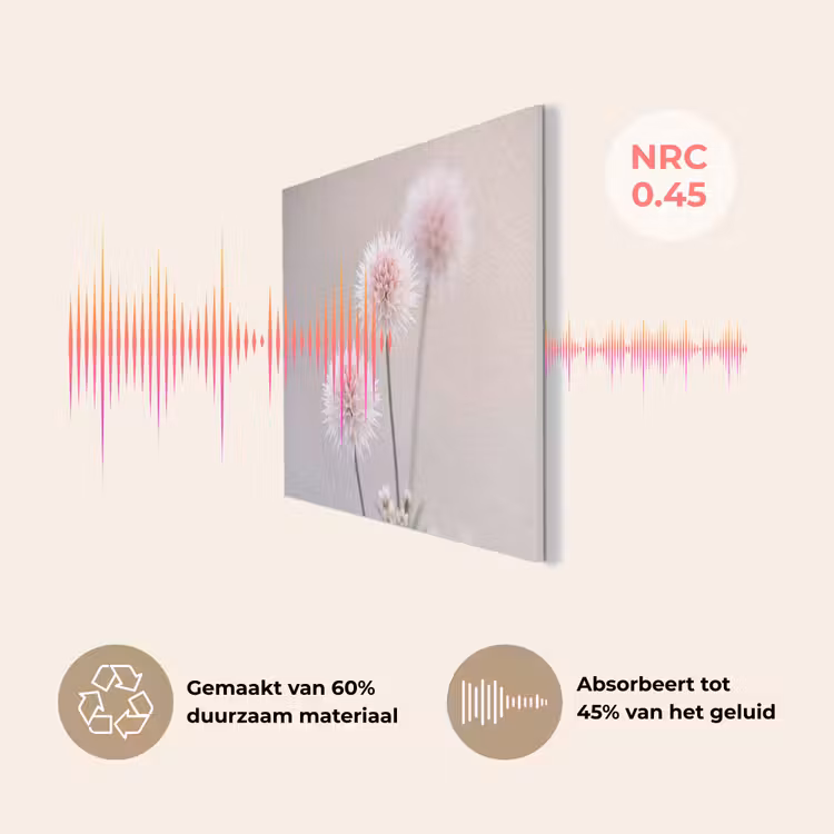 Bloemen - Bollen - Roze PET vilt klein -USP_NL