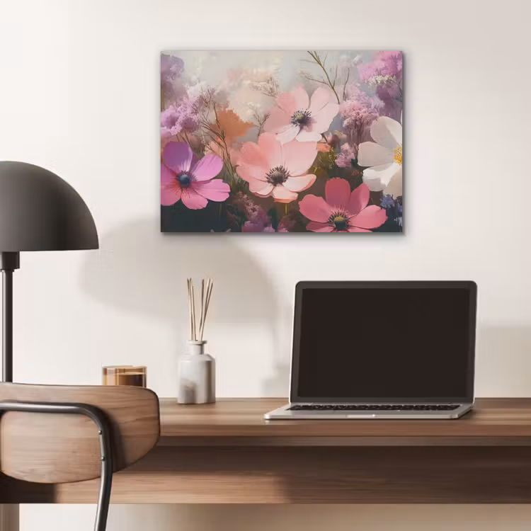 Bloemen - Kleurrijk - Bloei PET vilt klein -sfeer5