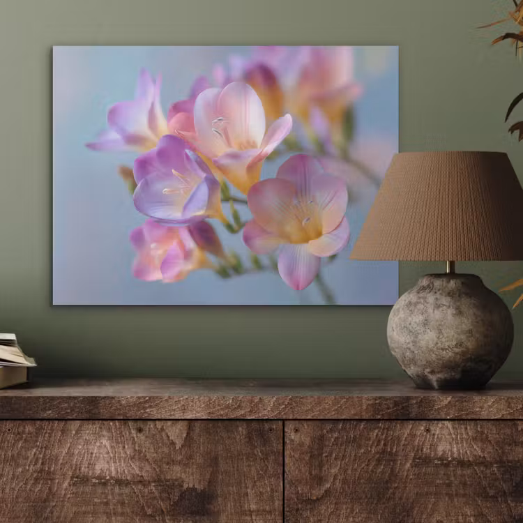 Bloemen - Paars - Overloop - Meeldraden PET vilt klein -sfeer2