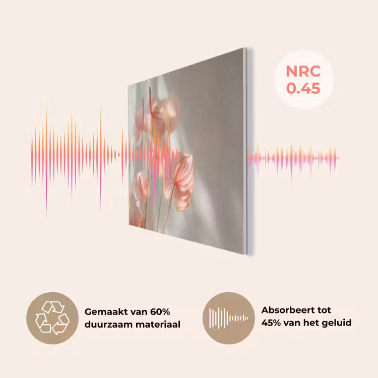 Bloemen - Stelen - Roze - Schaduw PET vilt klein -USP_NL