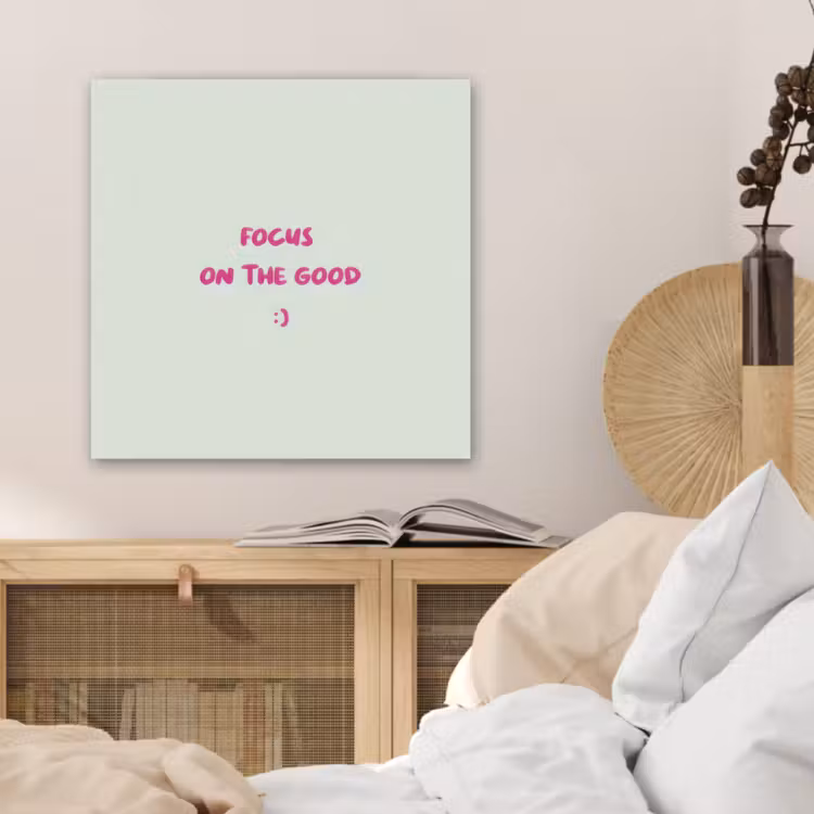 Focus - Beige - Roze - Smiley PET vilt klein -sfeer3