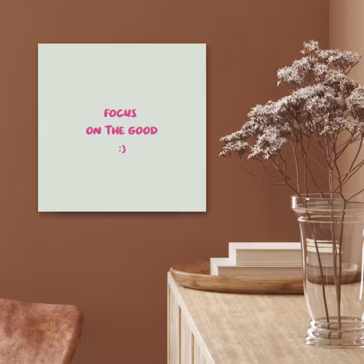 Focus - Beige - Roze - Smiley PET vilt klein -sfeer4