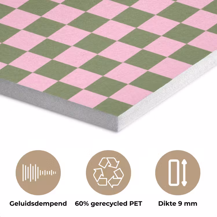 Focus - Vakken - Roze PET vilt klein -closeup_NL