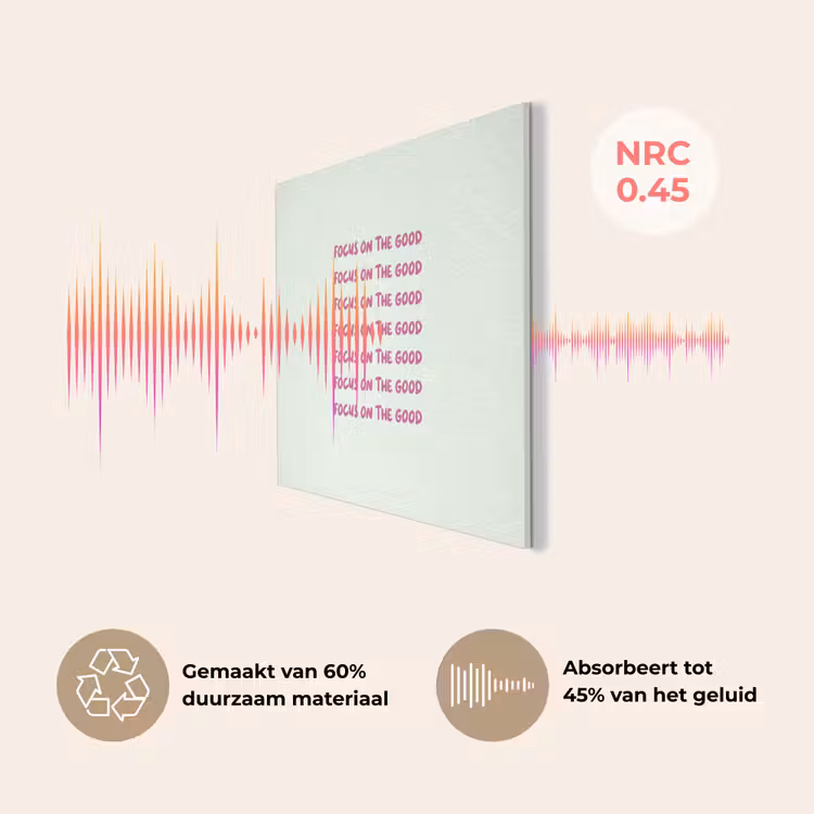 Focus on the good - Roze PET vilt klein -USP_NL