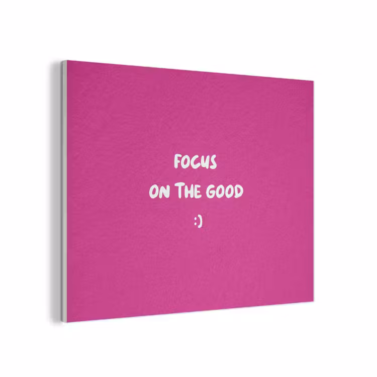 Focus - Smiley - Roze PET vilt klein -3d