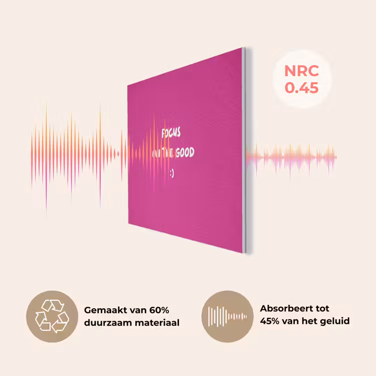 Focus - Smiley - Roze PET vilt klein -USP_NL