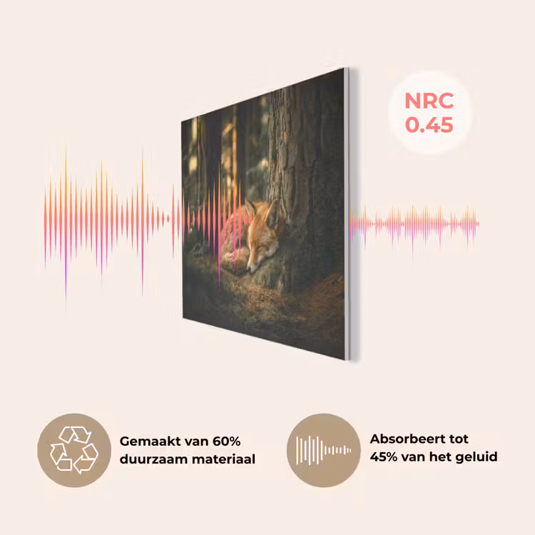 Vos - Bos - Slapen PET vilt klein -USP_NL
