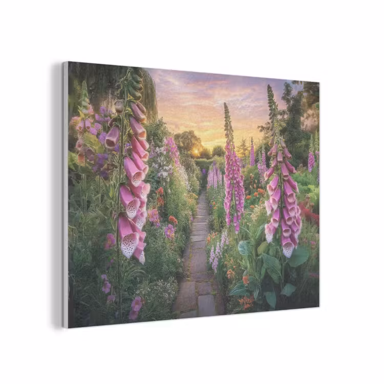 Vingerhoedskruid - Bloemen - Tuin PET vilt klein -3d