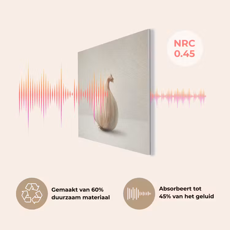 Knoflook - Natuurlijk - Beige PET vilt klein -USP_NL