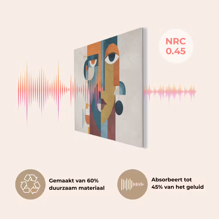 Geometrisch - Strakke vormen - Kleurrijk PET vilt klein -USP_NL