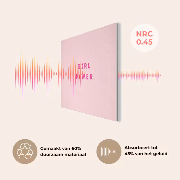 Girl power - Roze - Hartje PET vilt klein -USP_NL