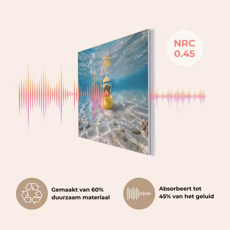 Duikbril - Eend - Water PET vilt klein -USP_NL