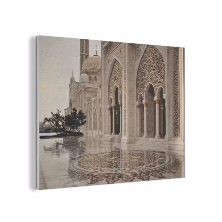 Gouden details - Marmer - Grote bogen PET vilt klein -3d