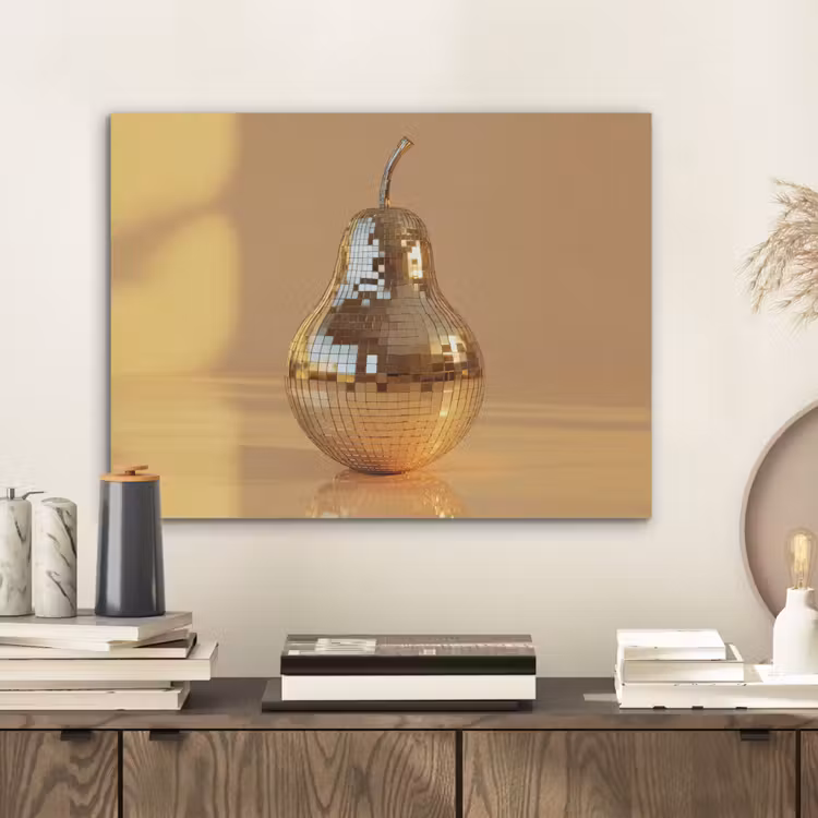 Goud - Disco - Glitter - Peer PET vilt klein -sfeer1